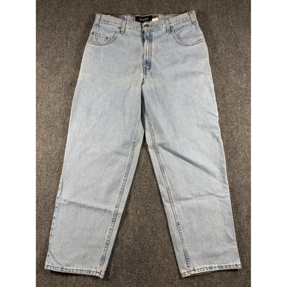 Vintage Levis SilverTab Baggy‎ Jeans 36x32 Deadstock Made USA 90s Skater Y2K NWT